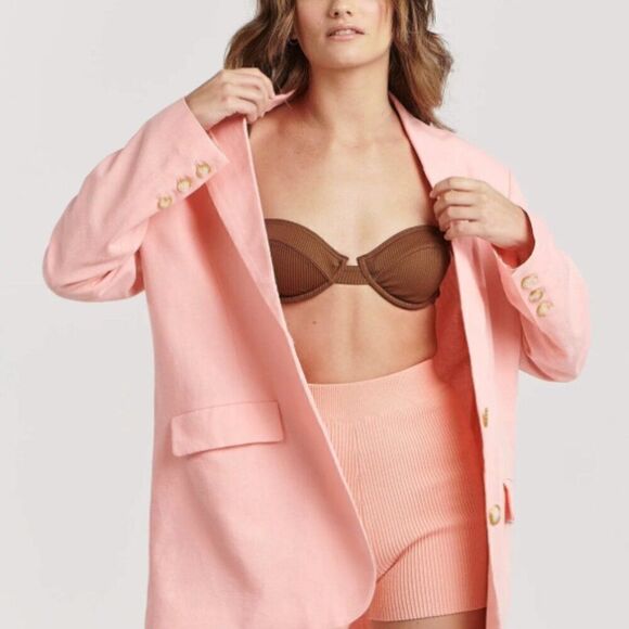 Charlie Holiday Freya Bike Short Pink Punch - NWT size small - Picture 2 of 5